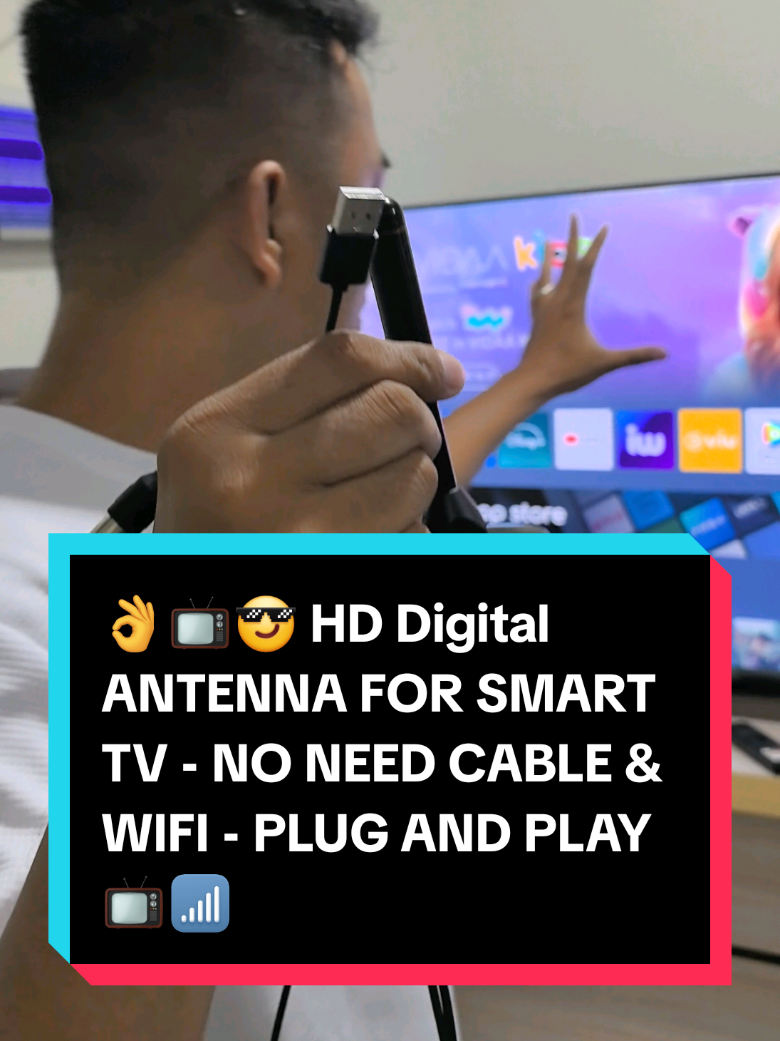 📡✨ SMART TV PERO WALANG LOCAL CHANNELS? 😩 👉 Huwag mag-alala! Heto na ang AMPLIFIED HD DIGITAL TV ANTENNA – sagot sa malinaw na viewing nang walang monthly bills! 💸 💡 Bakit ito ang SOLUSYON? ✅ Works on Smart TV, LED, LCD at Old TV ✅ May USB Port at Coaxial Port – swak sa kahit anong TV setup 🔌 ✅ Access sa local at free-to-air channels (ABS-CBN, GMA, TV5, etc.) 📺 ✅ Up to 4K Ultra HD clarity – parang cinema sa bahay 🎬 ✅ Malakas ang signal kahit nasa probinsya! 🌄 ✅ Plug & Play Setup – one-time payment lang, lifetime mo nang gamit! 🙌 🛠️ INSTALLATION STEPS: 1️⃣ Isaksak sa USB port at coaxial port ng TV 2️⃣ Ilagay malapit sa bintana o mataas na area 🏠 3️⃣ Channel scan sa TV settings ✅ DONE! Libre at malinaw na viewing agad! 🎉 🚨 Huwag nang magtiis sa Smart TV na walang local channels! 📲 I-CLICK na ang SHOP NOW 🛒 at sulitin ang malinaw na TV experience! 👨‍👩‍👧‍👦 AMPLIFIED TV ANTENNA, DIGITAL TV ANTENNA, SMART TV ANTENNA, FREE CHANNELS ANTENNA, INDOOR TV ANTENNA, HD TV ANTENNA, BEST TV ANTENNA, STRONG SIGNAL TV ANTENNA, USB TV ANTENNA, COAXIAL TV ANTENNA #TVAntenna #SmartTV #DigitalTV #FreeChannels #PlugAndPlay