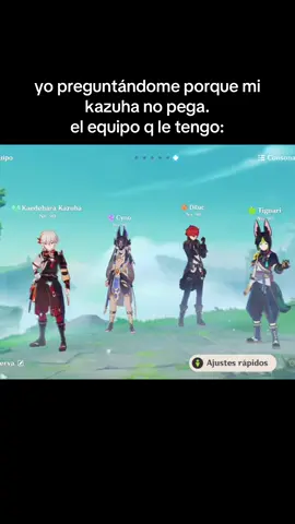 triple corona y la mejor build a la basura 😔✋🏼 #genshin #kazuha #genshinimpact33 #fyp  #costarica 