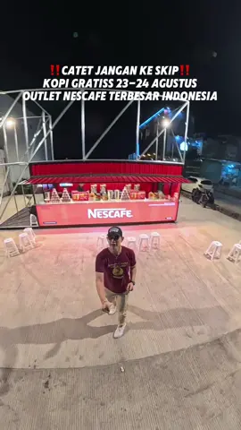 BAGI BAGI KOPI GRATISS  di outlet  UMS SOLO nih!!  CATET NIH TANGGALNYAA YA GES YAA.. (23-24 AGUSTUS 2025) ALL VARIAN SAMPE HABISS.. 📍NESCAFE OUTLET UMS  📍Jl. Matoa Raya I, Karangasem,Surakarta (Sebelah nice spice ums) Buka setiap hari  (08.00-22.00) ✅HALAL  #nescafesolo #nescafe  #nescafeindonesia #kulinersolo #kulinersolomurah         