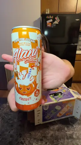 Finally trying the Pumpkin Cream Alani!🎃 Have you guys tried them? Did you like them?? Do you think they taste like root beer?? lol If you like pumpkin, you’ll definitely like these!  I liked them but the Witches Brew is def the best!🤩 @Alani Nutrition  #fyp #alaninu #pumpkincreamalaninu #tastetest #targetfinds  