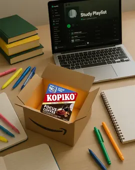 Study vibes: ON. Stress: OFF. Your secret weapon for those long playlists and even longer nights? Kopiko Focus Coffee. Delivered by Amazon. Focus delivered to YOU. 📦✨ Real coffee energy you can suck—no brew, no problem. Available now on Amazon—add it to cart and stay in your zone! 🔥 https://www.amazon.com/Kopiko-Focus-Coffee-Candy-Concentrated/dp/B0DQ6RCY79 #KopikoUS #CoffeeButHarder #CoffeeYouCanSuck #AmazonFinds #PrimeFocus #AddToCartEnergy #StudyTok #GenZFuel #StayFocusedStayWinning