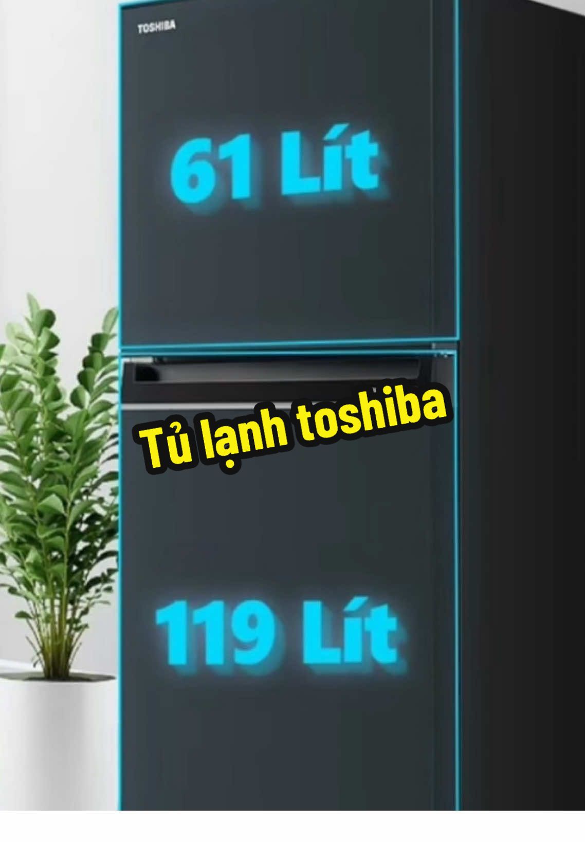 Tủ lạnh toshiba 180lit #tulanhtoshiba #xuhuongtiktokshop #phamthanh333888 