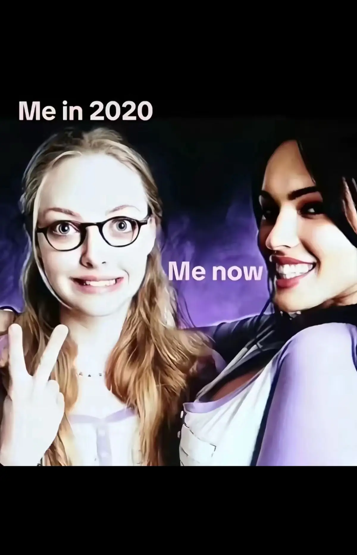 Okay but glow up I fear  #2020vs2025 #2020 #2025 