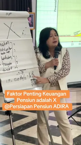 Faktor Penting Keuanagn pensiun adalah X #pensiun #prapensiun #keuangan #financialplanning #financialplanner 