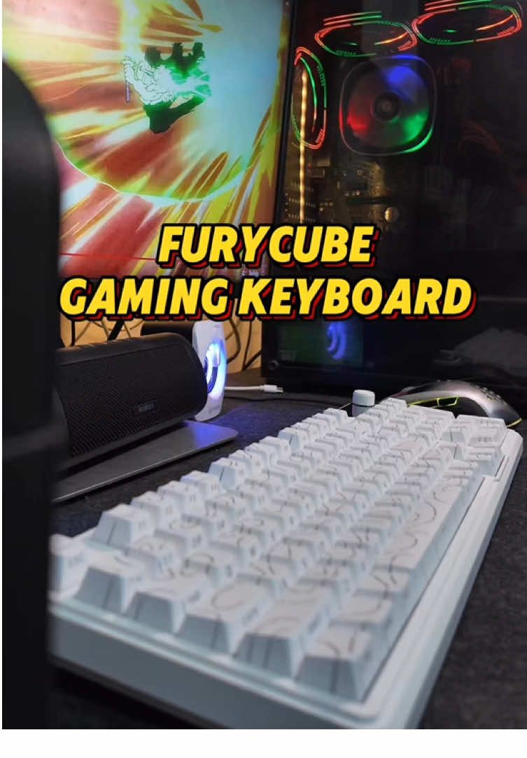 Waterproof gaming keyboard from @FURYCUBE Official Store  #gamingkeyboard #membranekeyboard #keyboard #waterproof #rgb 