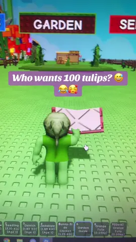 Any takers ? #growagarden🥒🌶🍅 #gag #greenbeanoutfit #jandel 
