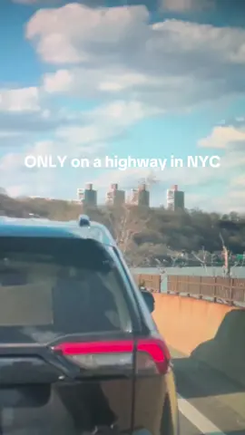 Only on a highway in NYC… When you gotta go, you gotta go. 🥸