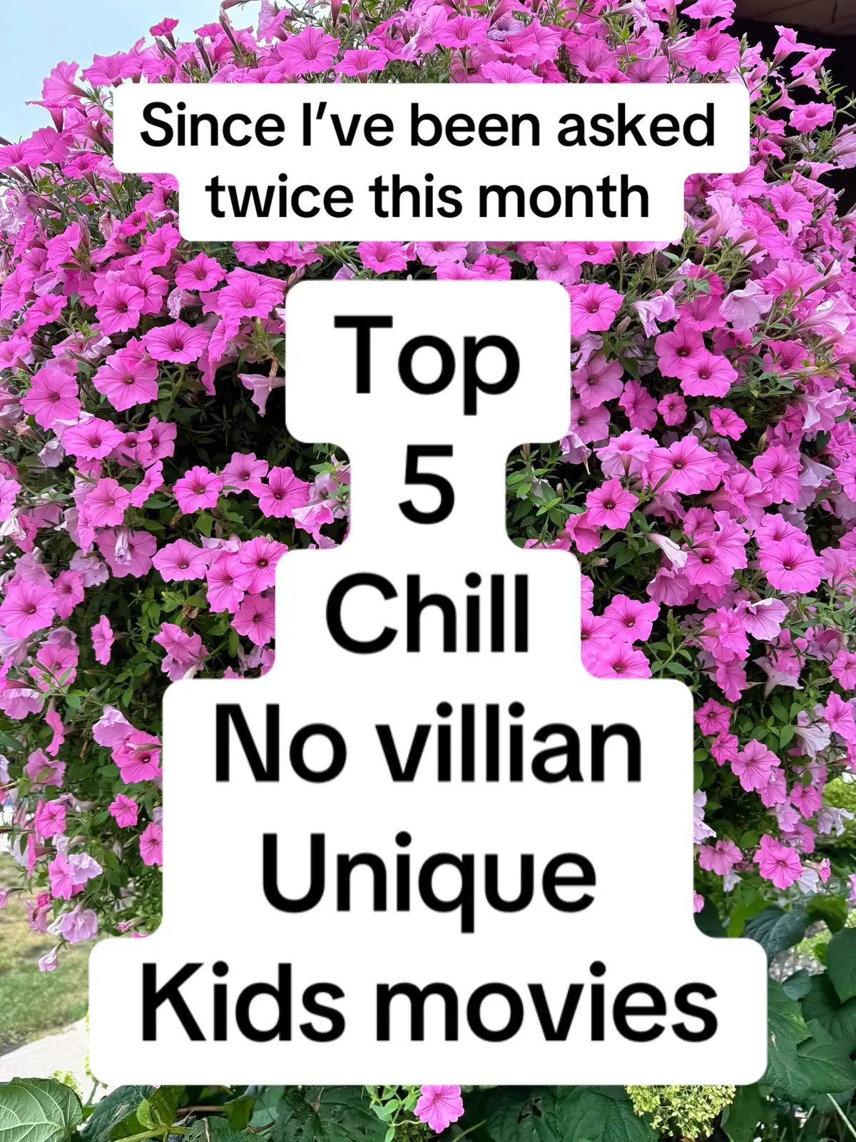 I have so many lists of movies to recommend but here is one I’ve been asked about frequently. 