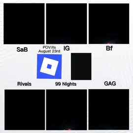 Yep Roblox is cooked in August 23rd #Fyp#Roblox#August23#Myedit