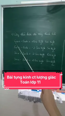 Toán lớp 11 dễ lắm 2k9 ơi😝