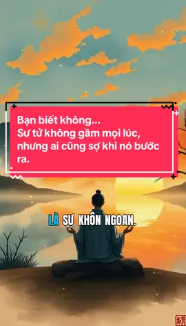 Bạn biết không... Sư tử không gầm mọi lúc, nhưng ai cũng sợ khi nó bước ra. Đàn ông trưởng thành cũng vậy. Họ không khoe, không than, không nói nhiều. Họ chọn im lặng mà làm, vì họ hiểu: Thế giới này không trả lương cho lời than vãn, chỉ trả cho kết quả cuối cùng. Khi còn trẻ, bạn dễ bị cuốn theo việc phải chứng minh điều gì đó. Nhưng càng trưởng thành, bạn càng hiểu: Im lặng là sự khôn ngoan. Hành động là câu trả lời. Và không than… là bản lĩnh.#xuhuong2025 #truyềncảmhứng #thatbai #thanhcong #conhanday 