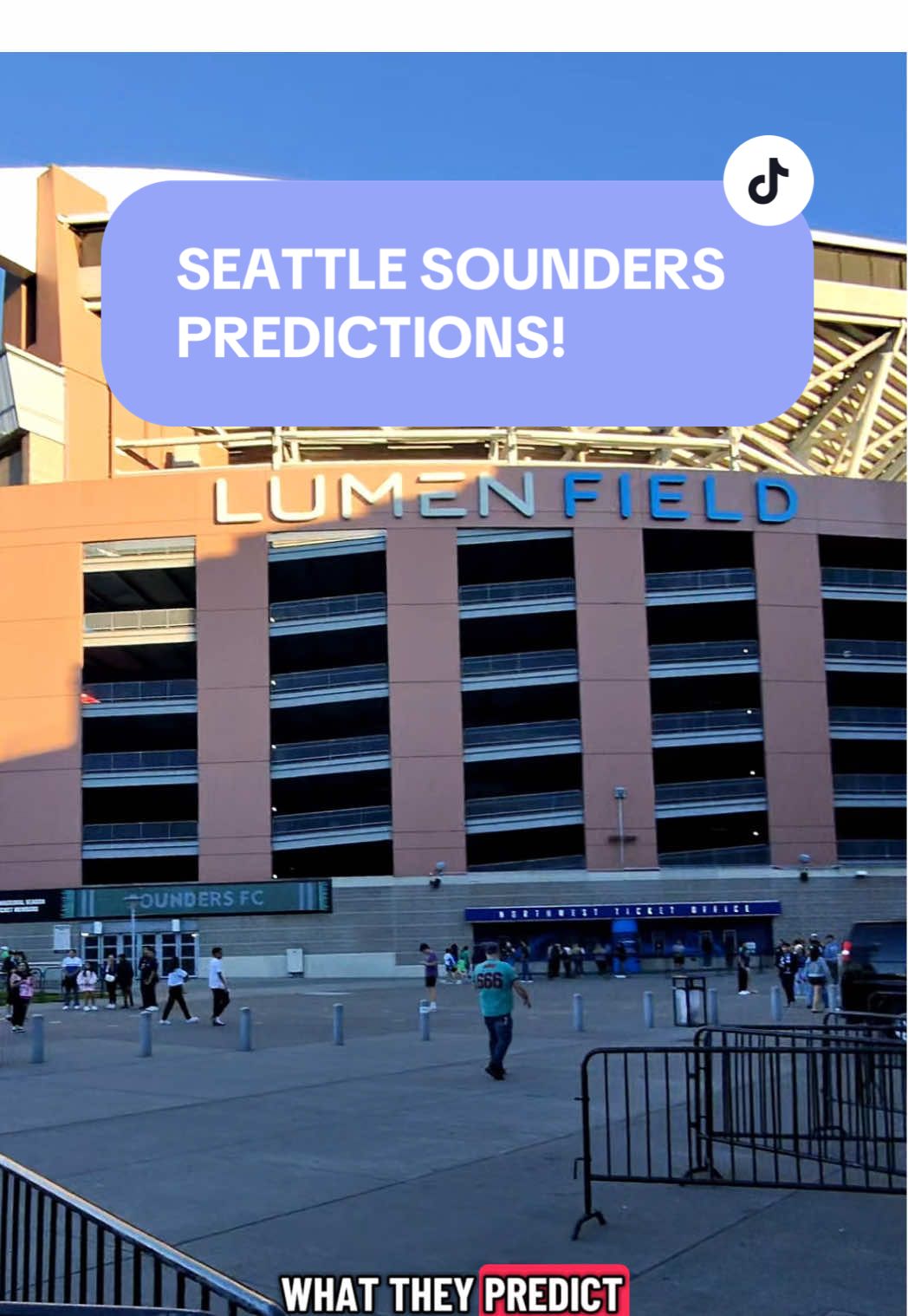 Seattle sounders fan predictions for the playoff game vs Puebla! #fyp #seattle #seattletiktok #corteezyy #soundersfc 