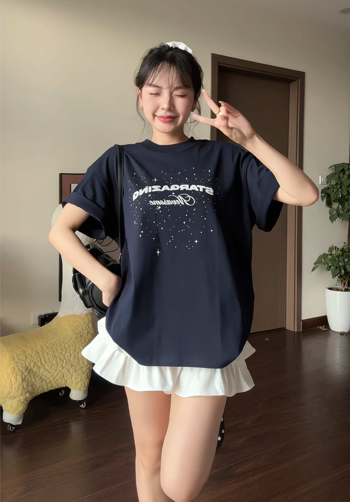 Form đẹp xỉu 🤪 #xuhuong #foryou #fitcheck #dailyoutfits #tryon 