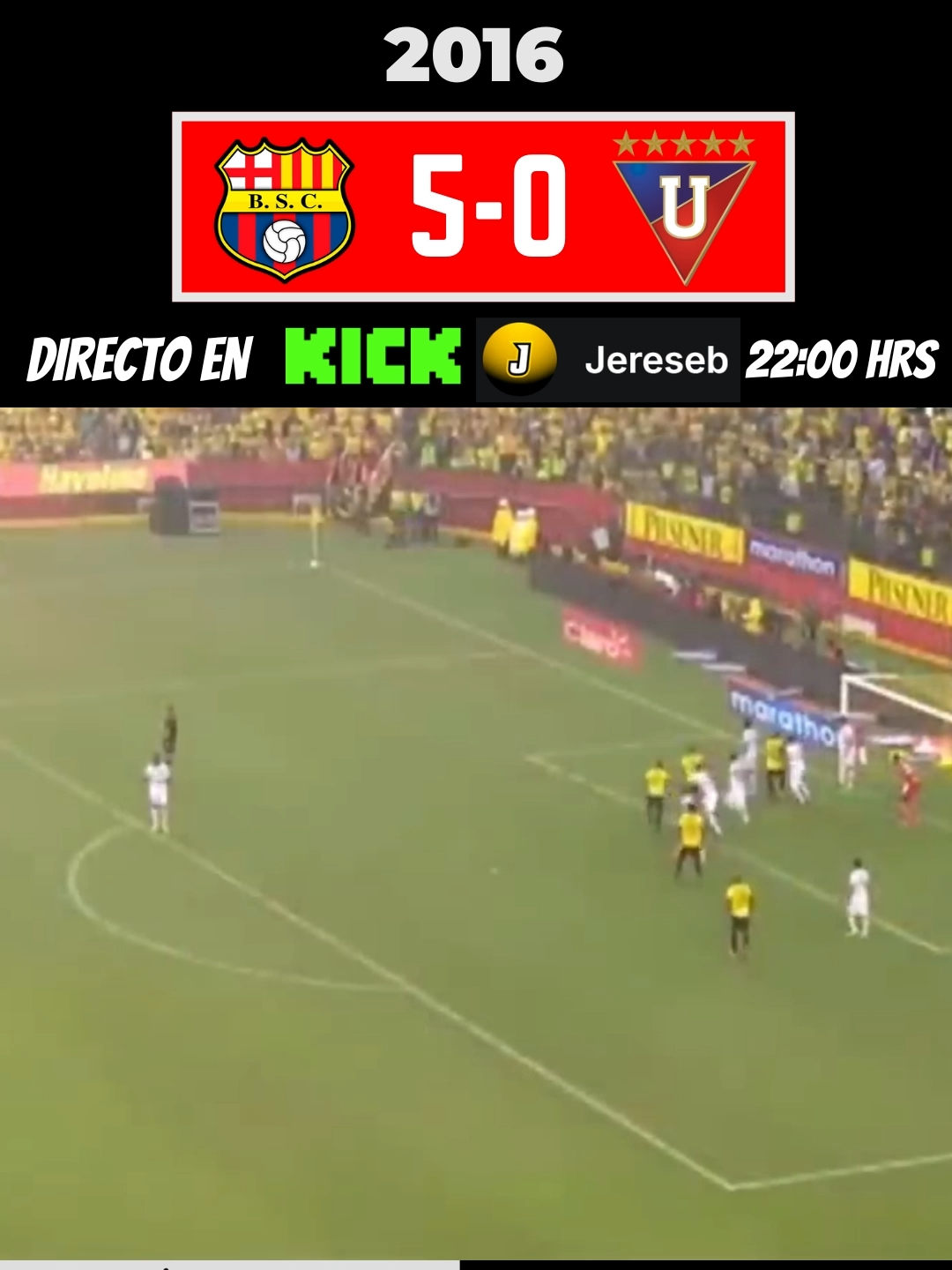BARCELONA GOLEA 5 A 0 A LIGA DE QUITO !! #bsc #barcelona #barcelonasc #ligaproec #ligaproecuador #barcelonacampeon #barcelona2016 #copalibertadores #Libertadores