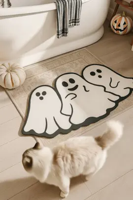 Halloween Themed Bath Mat