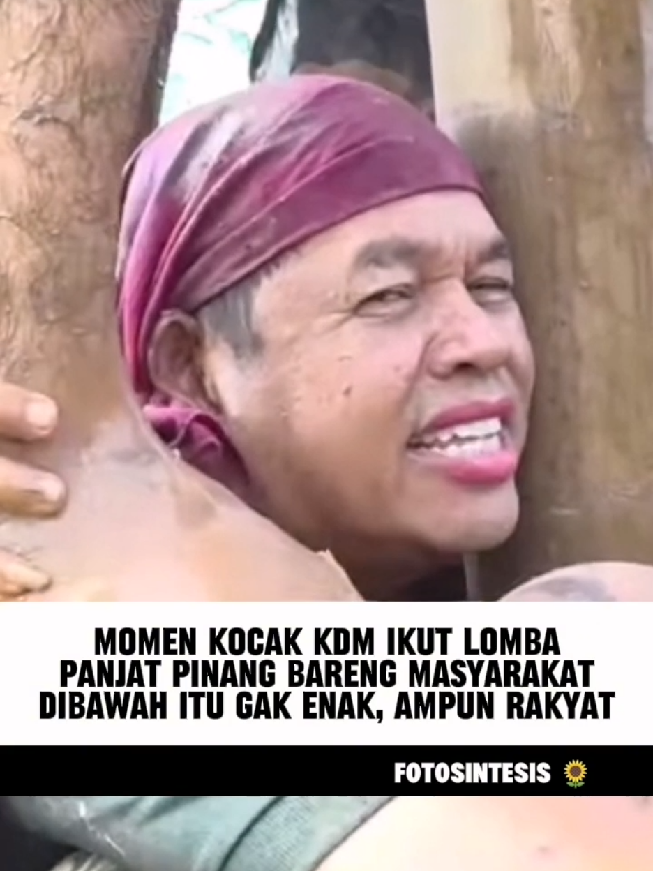 Maknanya dalem ini... #kangdedimulyadi #dedimulyadi #kdm #lomba17agustus #panjatpinang 