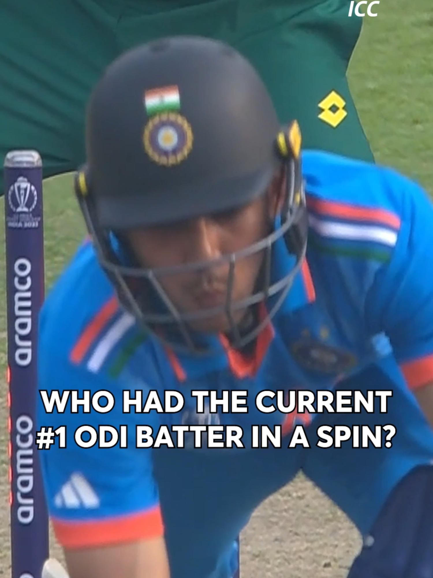 Textbook spin bowling 😲 #Cricket SouthAfrica #India #Cricketlover