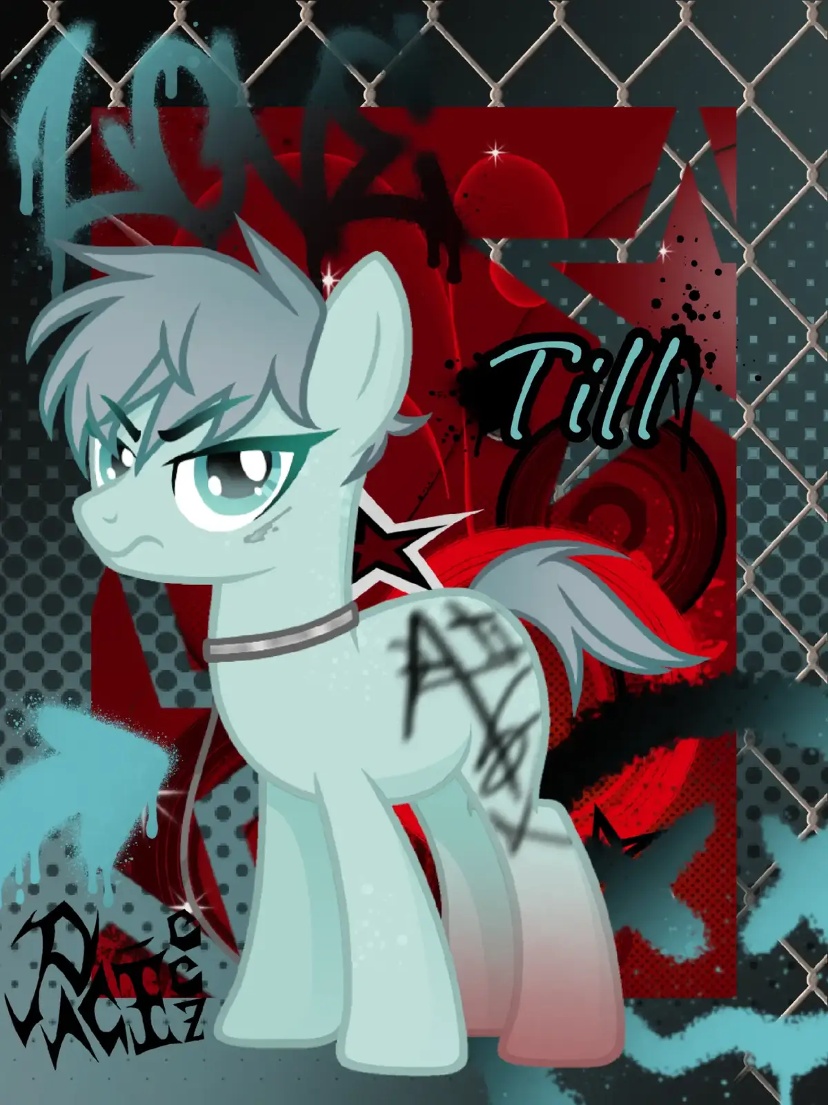 Tills finished 😼 who am I gonna do next? Well, not like there's a lot of options, hehe. I'll meet you guys in paratise 🫡 #mlp #mylittlepony #alienstage #alienstagetill #fyp 