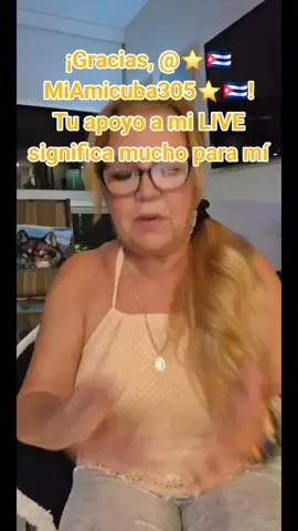 ⭐️🇨🇺MiAmicuba305⭐️🇨🇺, gracias por tu valioso apoyo en mi LIVE. Seguiré esforzándome para crear contenido LIVE aún mejor. @⭐️🇨🇺MiAmicuba305⭐️🇨🇺 #tiktoklive #livehighlights #livegift #hearts #tinydinytrek 