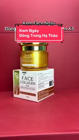 Kem face đông trùng hạ thảo collagen x3 