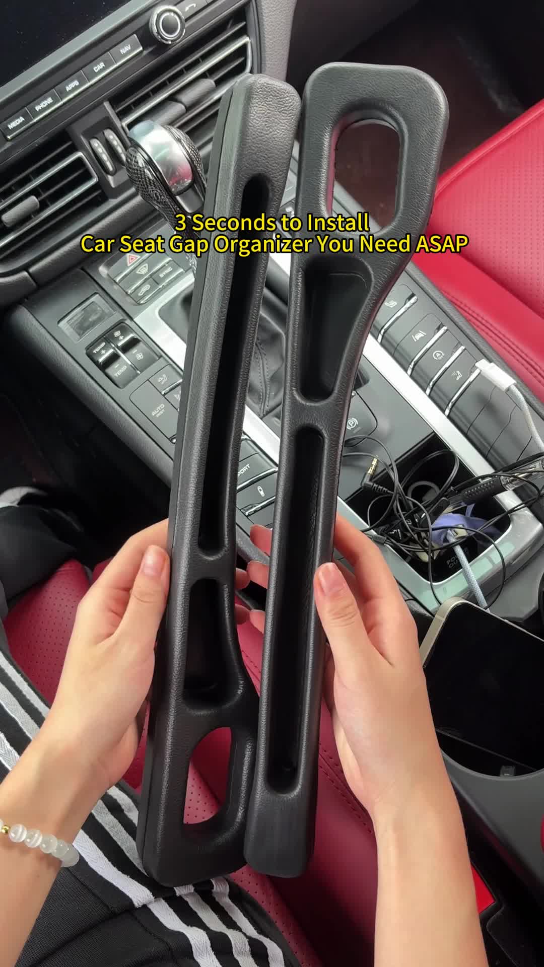 This thing’s a car must-have! Nothing bugs me more than losing items down the seat gap and struggling to reach them with my hand squeezed into that small space. So frustrating!   #caraccessories #carseat #seatcover #seatcovers #caraccessory #autoaccessories #seatcushion #vehicleaccessories #backseatcover #automobileaccessories #seatbeltextender #car #cargadgets #carstuf