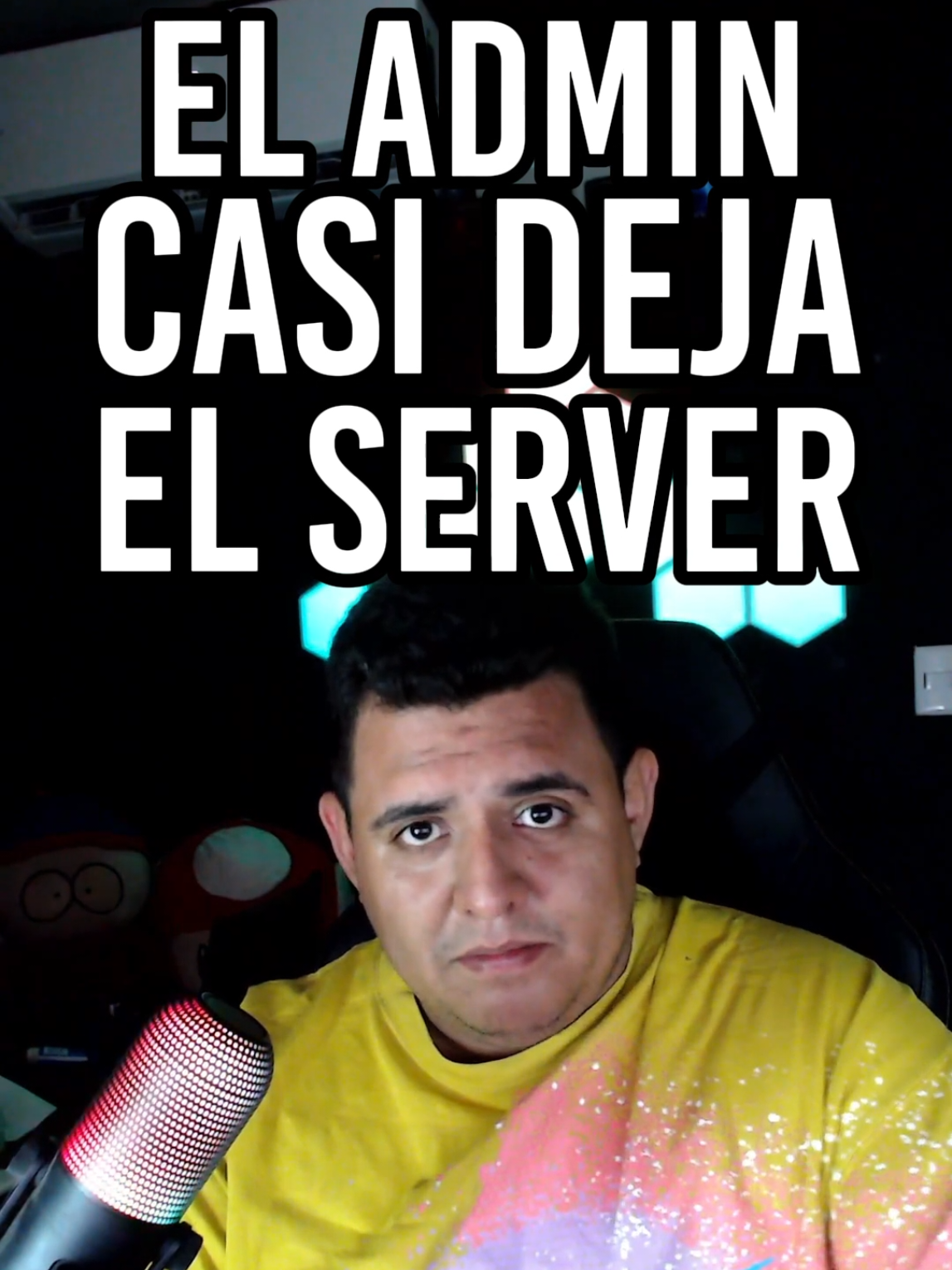 El admin casi deja el server, vamos con la nota.  #gamerdenacimiento #noticias #elsalvador #Salud 