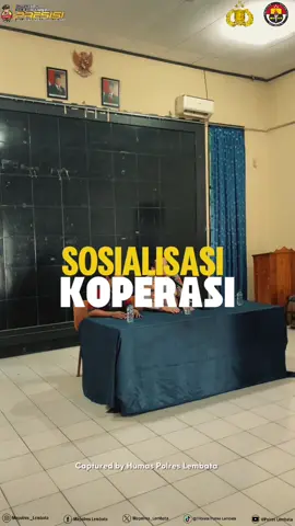 Kapolres Lembata Bersama Personil Polres Lembata Mengikuti Sosialisasi Koperasi #poldantt #polisiindonesia #polriuntuknegeri #polriresponsif 