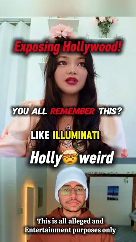 She trying to tell us about Hollywood, remember this is all alleged #hollywood #celebrity #conspiracy #satanic #tilatequila 