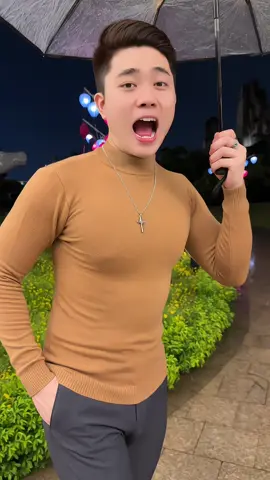 Áo Len Nam Cổ 3 Phân Sợi