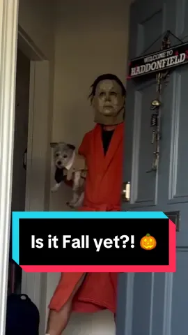 I feel bad for my neighbors #summerween #michaelmyers #🎃🎃🎃🎃🎃 #imcray 