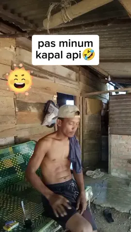 minum kapal api☕ #fypvideo #komedi #fypシ゚ 