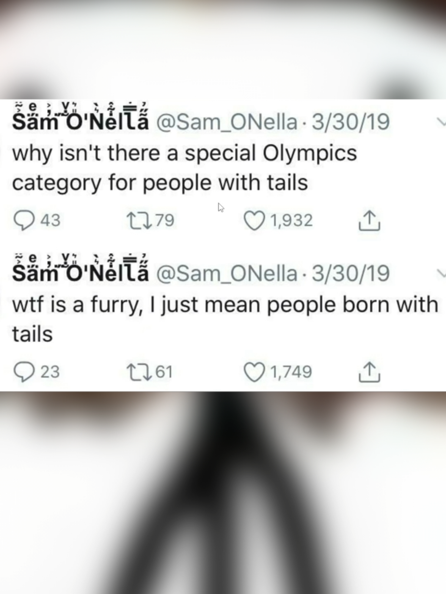 Unexpected Furry Bait Post | #furries #tails #furryfandom #furry #tail #furrystruggle #furrystrugglemoment #olympics #samonella #funny #furrymeme #furrymemereview #beta #betaetadelota