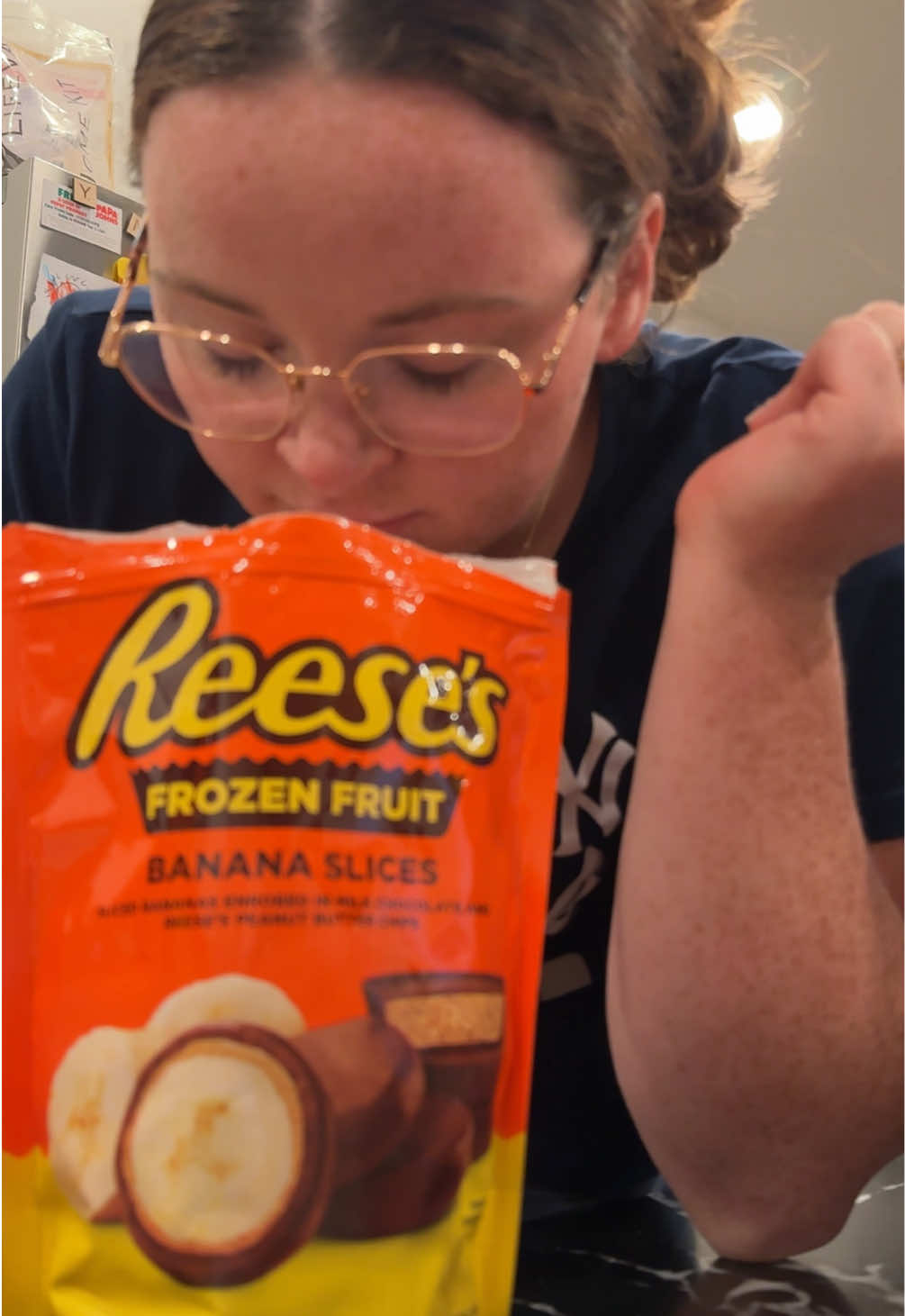 The whole video being out of focus 🤩 #costcofinds #tastetest #reeses 