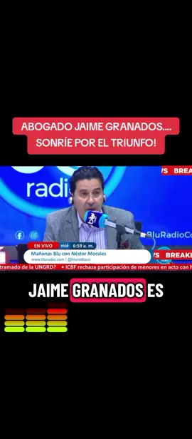 ABOGADO JAIME GRANADOS....SONRÍE POR EL TRIUNFO!