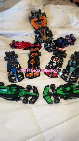 My F1 Lego collection #f1girlies #f1 #formula1 #legos #fyp 