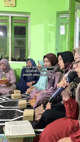 kalo disuruh warga buat ceramah dll aman😭🫰 thank you roro🥺🫰 #agamis #kkn #nu 