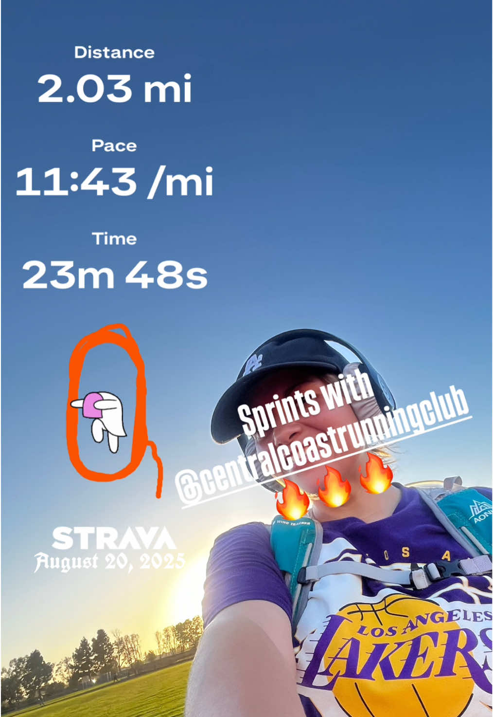 Workout Wednesdays with CCRC!! 300m Sprints with the run club today🙌🏼🔥 wooooh! Feels so good to get stronger and faster! #runclub #runningjourney  #runningmotivation #stravarun #fyp 
