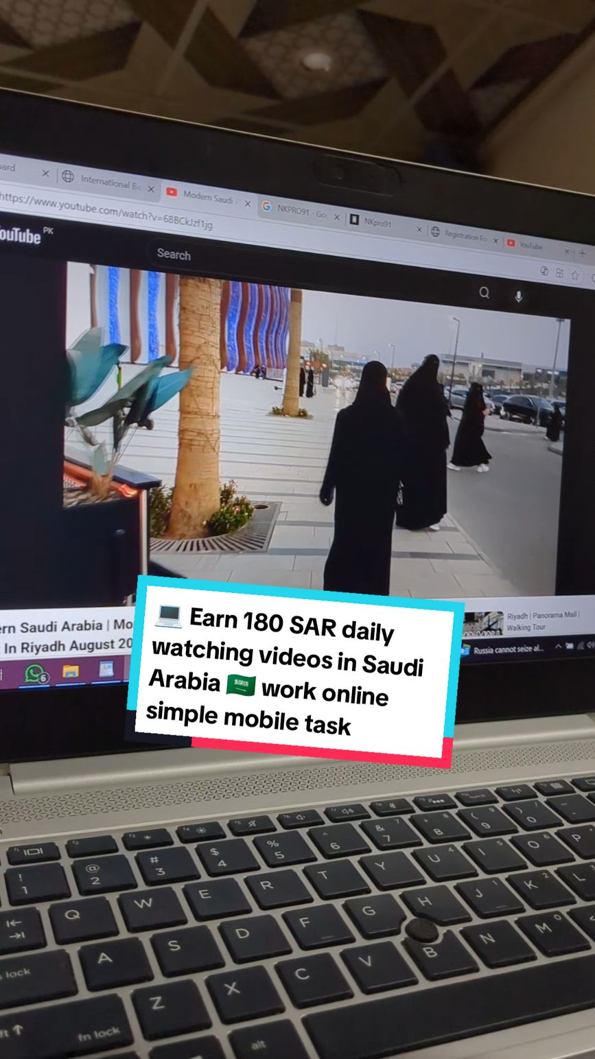 💻 Earn 180 SAR daily watching videos in Saudi Arabia 🇸🇦 work online simple mobile task 📲#viralvideo #💸 #trendingtiktok #💪 #Boy #70 #jobsindubai #onlineworkfromhome #blogger #earnmoneyonlinefromhome #reels #foryoupageofficiall #onlinejobs #fyp #dataentryjobs #earnmoneyfromhome #Apply #homeworkoutsforwomen #boy #uaetiktok #jobs #videoviral #dataentryjob 