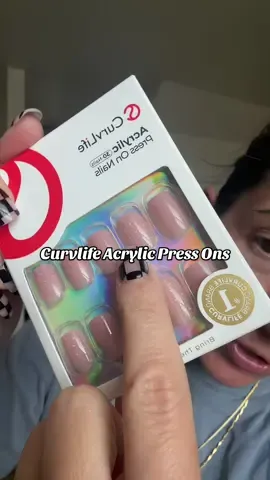 Just a girl who loves press ons #pressonnails #pressons #acrylicpressons #diymani #easynailsathome @Curvlife  