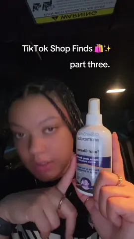 #3 Facial cleanser spray!!