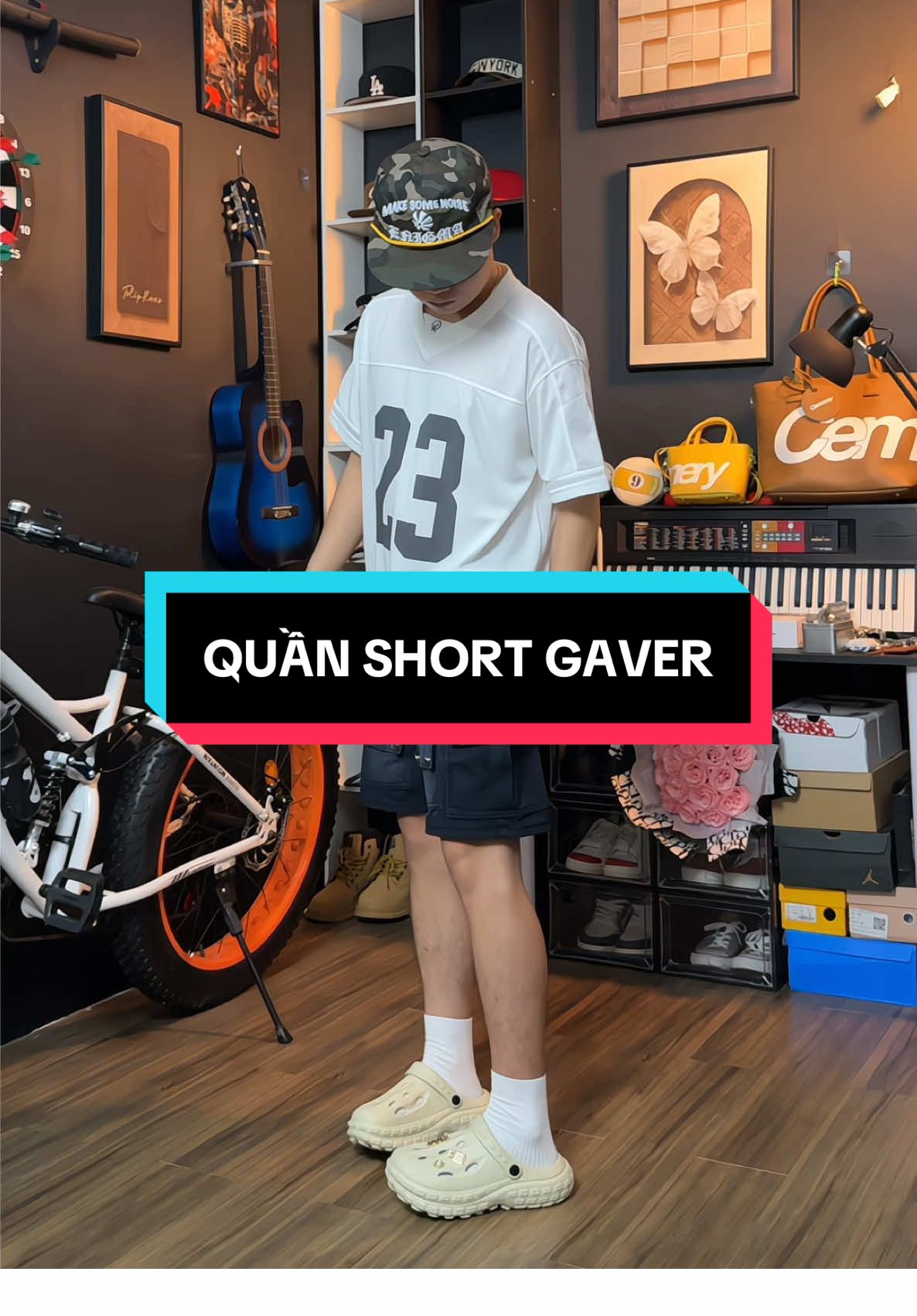 Quần đẹp keng #quanshort #quanshorttuihop #quanshortjean #gaver 