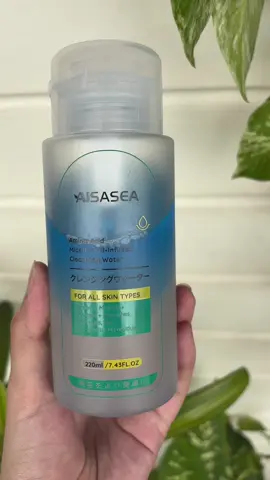When double cleansing is a must the double promos should also be a must! Aisasea Micellar Oil Infused Cleansing Water has both the benefits and the prices you’ll love! BUY 1 TAKE 1 and Effective? Truly a hidden gem! Disclaimer promo/prices may change anytime. @AiSASEA Global Store #aisaseaaminoacidmicellarcleansingwater #doublecleansing #affordablemicellarwater #skincaremusthaves #tiktokviral 