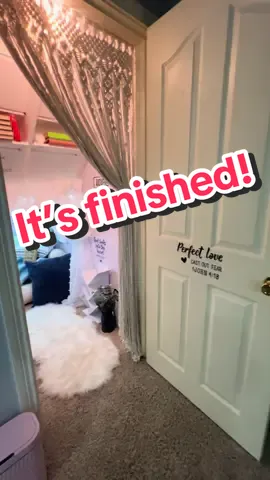 Tonight my heart is full. 💕 My husband finished painting, and my war room/prayer room is finally complete. A space set apart—quiet, simple, and sacred—where I can meet with God in prayer and His Word. Life is noisy, but this room is my reminder: “Be still, and know that I am God.” (Psalm 46:10) 🙏 Here’s to battles fought on our knees and victories won in prayer. #PrayerRoom #WarRoom #christiantiktokcommunity #Bibletok #prayerlife 