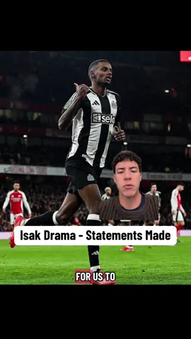 Isak has finally broken his silence and so did Newcastle. Whose side are you on? #newcastle #PremierLeague #isak #Soccer 