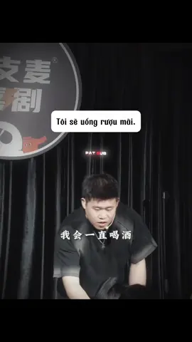 Phần 14 . Talk Show . Tại sao bạn lại thích uống rượu đến vậy ? #patsub #haidocthoai #xh #hsk #patsub 