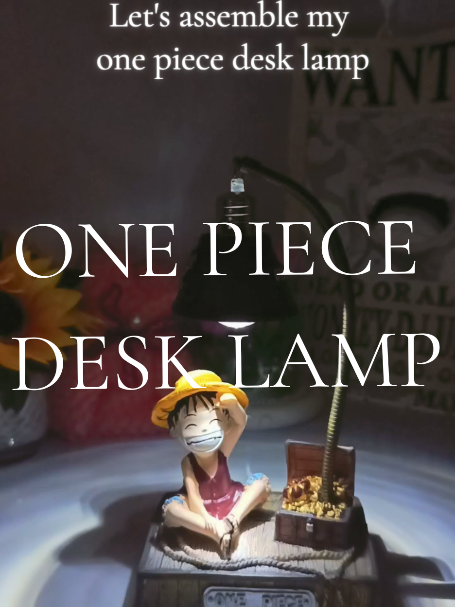 Cutiiieee talaga nito. Perfect pang collect and pang-gift sa mga one piece fan d'yan. Save mo na para may sa exchange gift n'yo. #onepiece #desklamp #luffy #tabledecor #anime 