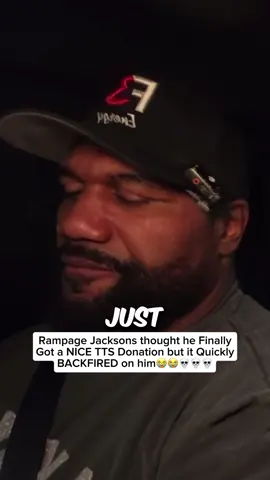 this dude too funny #fyp #rampagejackson 