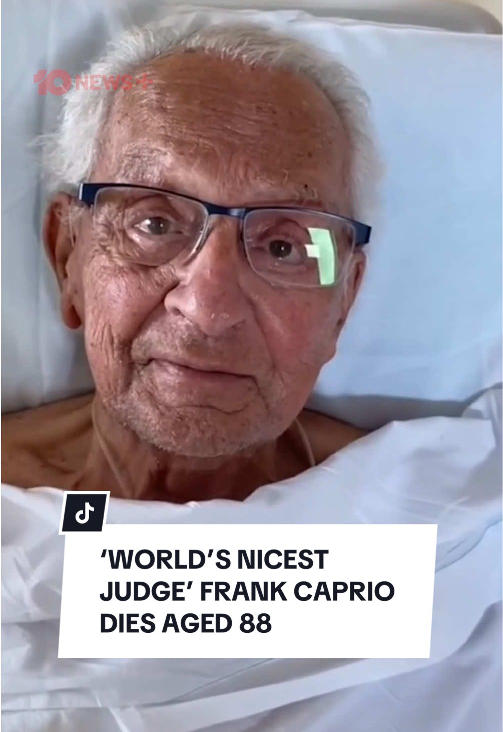 TikTok-famous judge Frank Caprio has died aged 88 after a battle with pancreatic cancer. Caprio, known as the “nicest judge in the world,” starred in the reality show Caught in Providence. Only hours before his death, he shared an Instagram post saying that he was back in hospital following a health setback and asked his followers to keep him in their thoughts. Tune in to 10 News+ at 6pm tonight for the full story. Watch and stream free on 10 and YouTube. Catch up on Spotify. #frankcaprio #judgefrankcaprio 