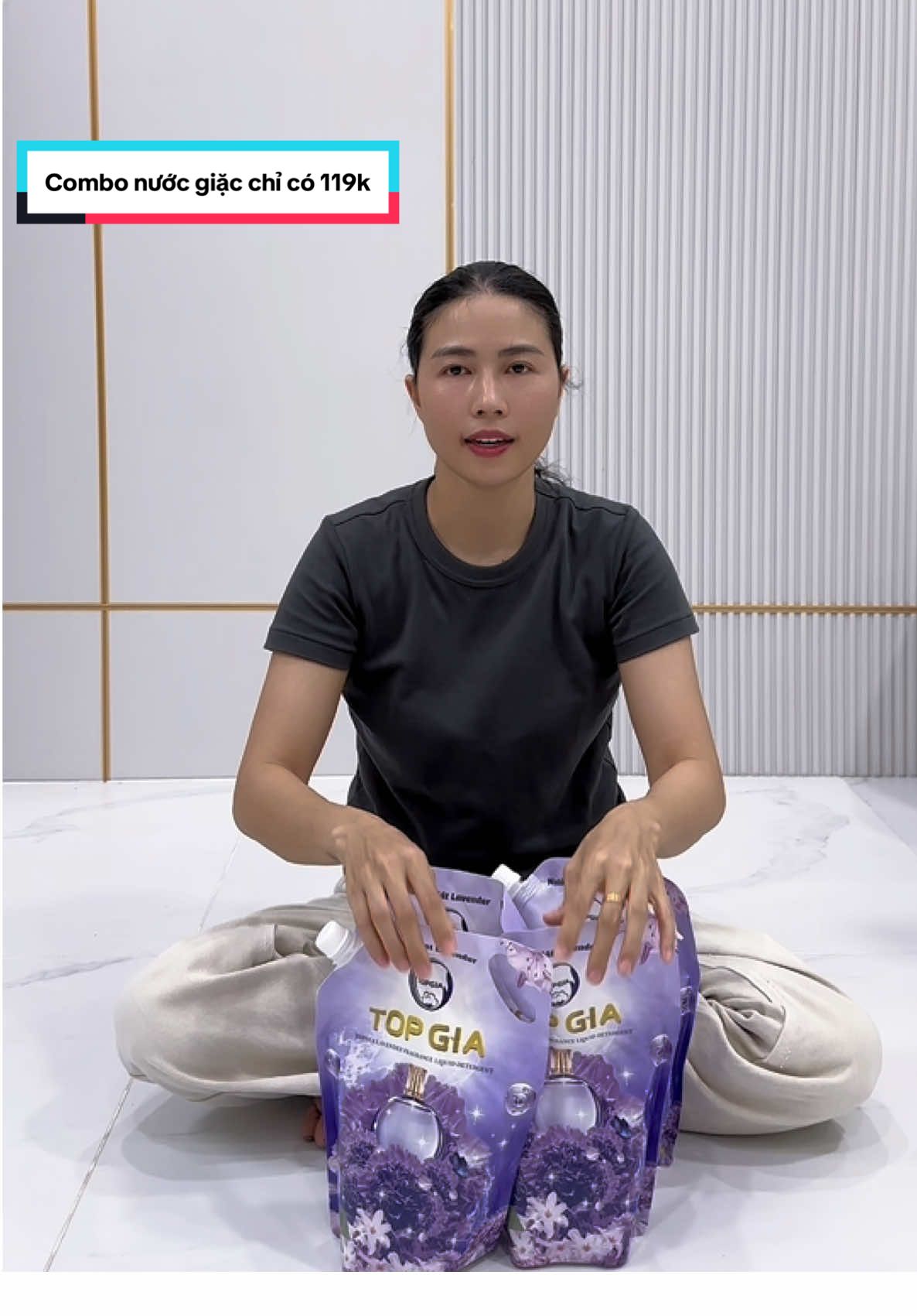 Combo nước giặc chỉ có 119k 4 túi,4 lít #nuocgiat #dogiadung #kimmai73 #xuhuong 