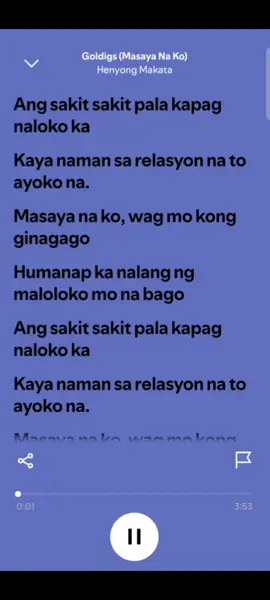 Goldigs (Masaya Na Ko) by Henyong Makata #spotify #musiclovers❤️🎧🎶❤️ #fyp #fppppppppppppppppppppppp❤️ #following 